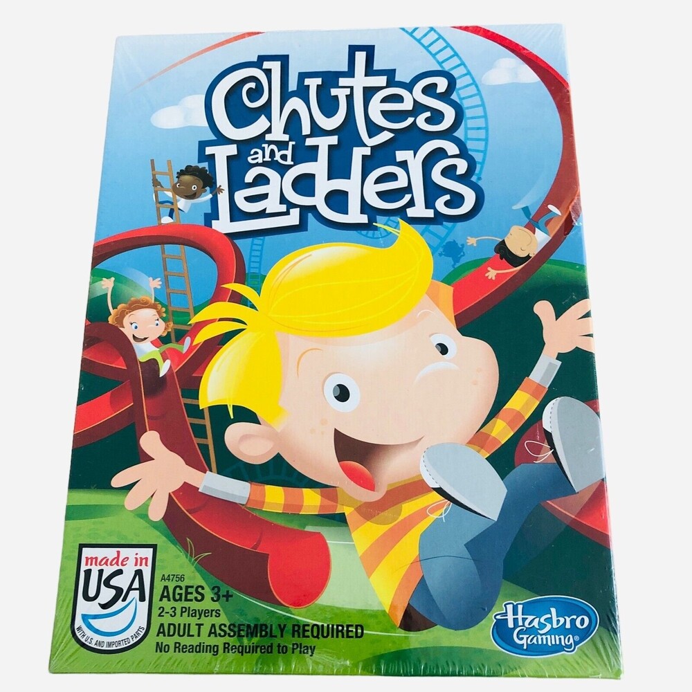 Chutes And Ladders Board Game NEW IN FACTORY SEALED BOX